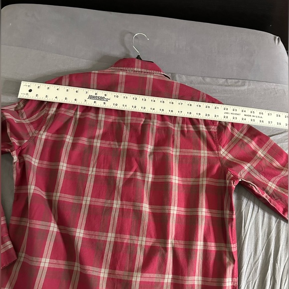7 For All Mankind Checked Shirts Men Size L - Picture 8 of 12